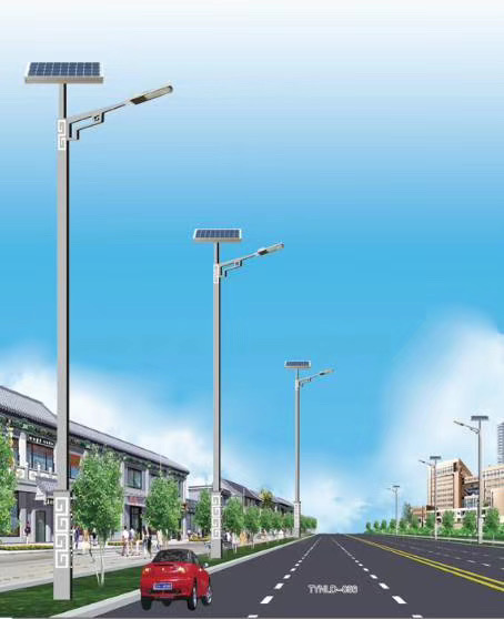 红安县城乡建设太阳能路灯